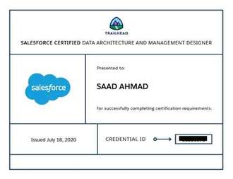 salesforce certified data architect